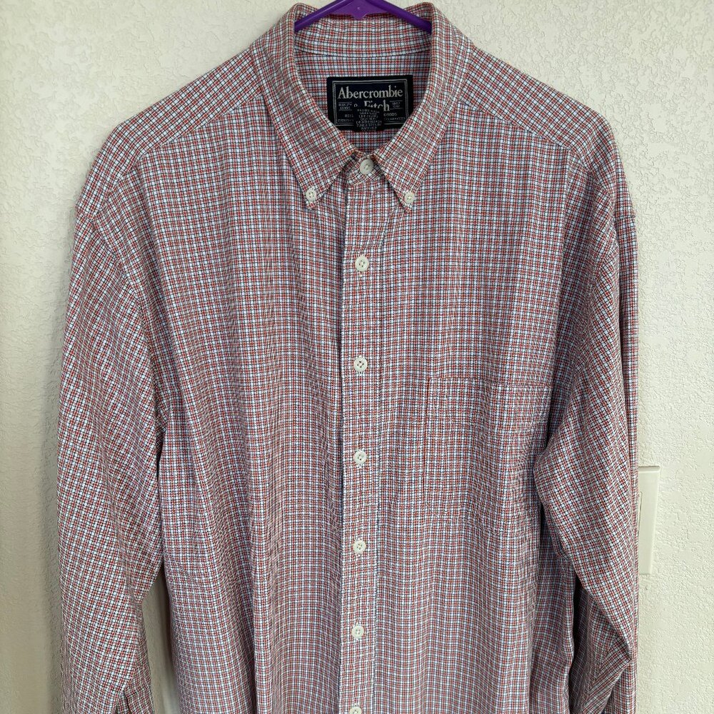 Abercrombie & Fitch collared button down casual shirt